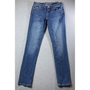 Aeropostale Curvy Skinny Women Jeans Size 0 Regular/ Normal
